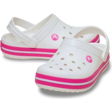 Crocs Çocuk Beyaz Crocband Terlik Hafif ve Konforlu Düz Tabanlı Kullanım Alanı İçin Tasarlanmıştır