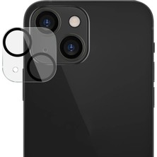 Luxana Ally Iphone 13-13 Mini 3D Full Tempered Glass Cam Kamera KORUYUCU-(5775) - AFN9999715-3773