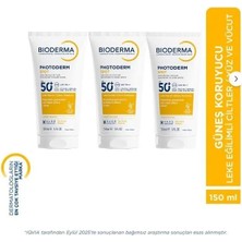 Bioderma Photoderm Spot SPF50+ Leke Karşıtı Güneş Koruyucu Krem 150ML 3 Adet
