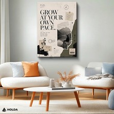 Holda Props Kanvas Tablo Motivasyon Yazı Tipografik Tablo Duvar Dekorasyonu