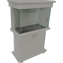 Kanki Pet Akvaryum 80 X 50 X 60  Cm Mdf Mobilyalı Lüks