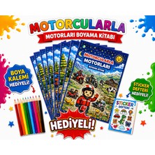Yurt Kitap Yayın Taşıtlar Boyama Kitabı 16 Sayfa 10 Kitap