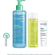 Bioderma Sebium  Bakım Set | Krem - Tonik - Temizleme Jel Orijinal Boy