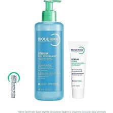 Bioderma Sebium Hydra Cream 40 ml Sebium Yıkama Jel 500 ml Bakım Seti