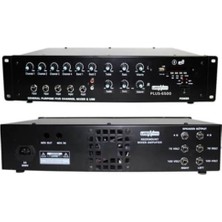 Lastvoice PLUS-6500 Stereo Çift Trafolu 2X250 Watt Mikser Anfi, Bluetooth, Usb, Mp3 Player, Siyah
