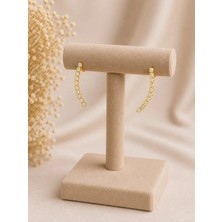 Bymiel Kadın Zirkon Taşlı Ear Cuff Kulak Kıkırdak Küpesi