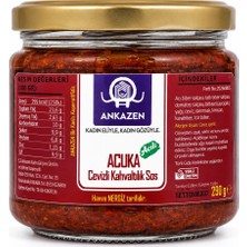 Ankazen Acuka Cevizli Kahvaltılık Sos Acılı 290 gr