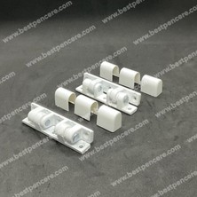 90 mm Kapı Menteşesi, Beyaz Renk