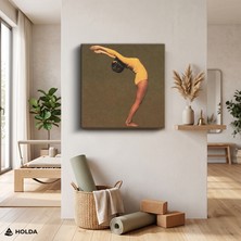 Holda Props Kanvas Tablo Jimnastik Spor Tablo Duvar Dekorasyonu