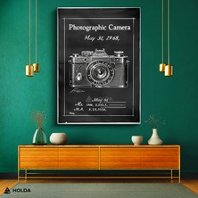 Holda Props Kanvas Tablo Fotoğraf Makinesi Patent Tasarım Tablo Duvar Dekorasyonu
