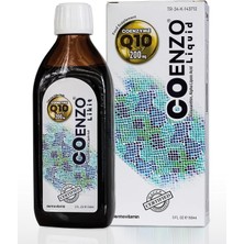 Coenzo Coenzyme Q-10 & Alpha Lipoic Acid Üstün Emilimli Doğal Takviye Edici Sıvı 30 Servis 150