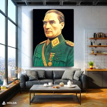 Holda Props Kanvas Tablo Atatürk Portresi Atatürk Portre Tablosu Duvar Dekorasyonu