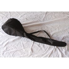 Saz Bağlama Kılıfı, Kısa Sap Saz Için, Siyah, Fermuarlı