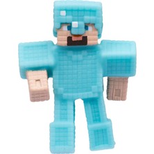 Giochi Preziosi Goojıtzu Minecraft Minis Figürler Diamond Steve GJ101000-02