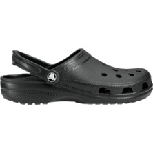 Crocs Classic 10001-001 Siyah Terlik Hafif Yapı ve Konforlu Tasarım ile Günlük Kullanım İçin