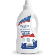 Maidem Saffy Sıvı Çamaşır Deterjanı Beyaz 3 Litre