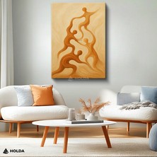 Holda Props Kanvas Tablo Soyut Insan Figürleri Modern Sanat Tablo Duvar Dekorasyonu
