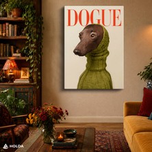 Holda Props Kanvas Tablo Köpek Hayvan Tablosu Duvar Dekorasyonu
