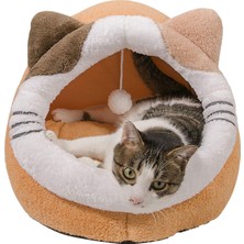 Iç Mekan Kediler Için Kedi Yatakları, Kedi Mağarası Yatağı, Kedi Çadırı Ev Kedi Kulübesi