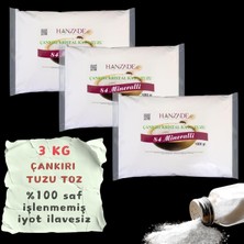 84 Mineralli Çankırı Kristal Kaya Tuzu (3 Kg, Toz Kaya Tuzu)