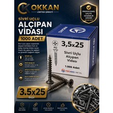 Proaks Sivri Uçlu Alçıpan Vidası 3.5X25