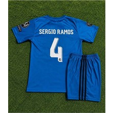 FRAGOLA Real Madridd 2018 Turkuaz Sergio Ramos Çocuk Forması