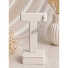 Bymiel Kadın Zirkon Taşlı Ear Cuff Kıkırdak Küpe