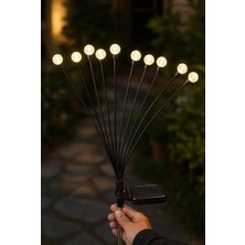 Aesco Bahçe Işıkları, 8 Ledli Solar Aydınlatma Seti