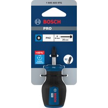Bosch PRO Avuç İçi Yıldız Tornavida PH2 x 25 mm