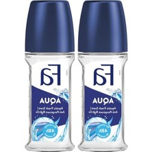 Aesco Okyanus Kokulu Kadın Roll-On, 50 ml 2'li Paket
