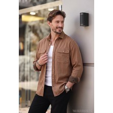 Buratti Pamuklu Çift Cepli Regular Fit Gömlek Erkek Gömlek Cf25w128858