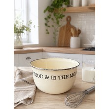 On Dekor Mood Serisi Emaye Meyvelik 22CM