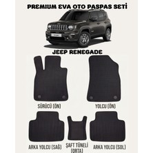 Feyza Oto Jeep Renegade Serisi  Araca Özel Premium Eva Paspas Takımı 2 Yıl Garantili Araca Birebir Uyumlu Kalıplar