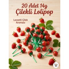 Omka Çilek Aromalı Lolipop Şeker 14G x 20 Adet - Lezzetli & Eğlenceli