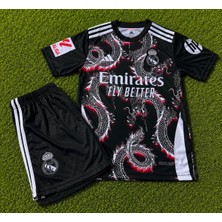 Candy Cup R.madriddd 2026/2027 Sezonu Bellıngham Dragon Desenli Konsept Çocuk Forması 2 Li Set