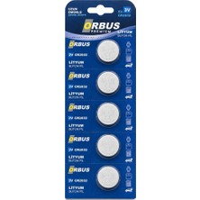 Orbus CR2032 3V Lityum Pil 5'li