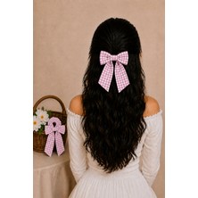 Hophera Pötikare Scrunchie Fiyonklu Kurdele Toka Güçlü Lastikli Kuyruklu Saç Tokası