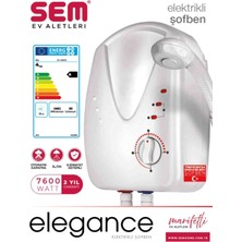 Sem Elegance Elektirikli Şofben