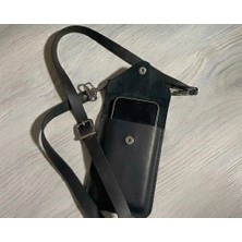 Infinite Hide Leather Hakiki Deri Telefon Çantası