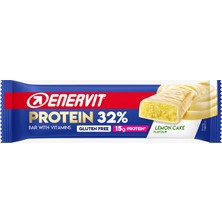 Enervit Protein Bar 55 gr - Limon Aromalı, Düşük Şekerli Sağlıklı Atıştırmalık