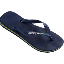 Havaianas Brasil Logo Lacivert Logo