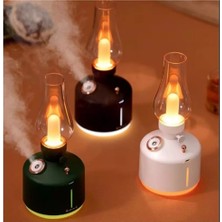 Katjmer KT-H01 Retro Gazyağı Lambası Nemlendirici | 280ML Büyük Kapasiteli Ultrasonik Sessiz Serin Buhar Difüzörü