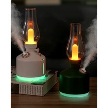 Katjmer KT-H01 Retro Gazyağı Lambası Nemlendirici | 280ML Büyük Kapasiteli Ultrasonik Sessiz Serin Buhar Difüzörü