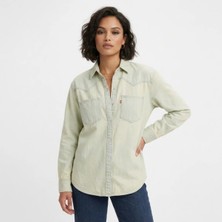 Levi's Kadın Pamuk Kot Gömlek
