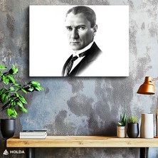 Holda Props Kanvas Tablo Atatürk Temalı Tablo Duvar Dekorasyonu