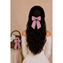 Hophera Pötikare Scrunchie Fiyonklu Kurdele Toka Güçlü Lastikli Kuyruklu Saç Tokası