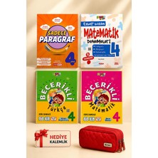 Fenomen Yayıncılık Fenomen 4.sınıf Becerikli Türkçe + Becerikli Matematik + Ezber Bozan Matematik + Sadece Paragraf Kb