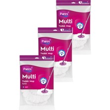 Parex Multi Yedek Mop 2'li Paket (Sapsız) Toplam 6 Adet