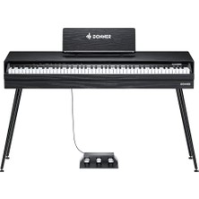 Donner DHP-600 Dijital Piyano (Siyah)