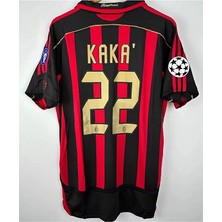 FRAGOLA A.c Milan 2006/07 Kaka Leite Özel Nostalji Forması (Red)